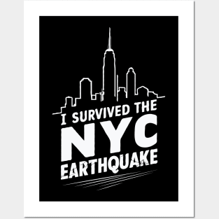 I Survived The NYC Earthquake. Posters and Art